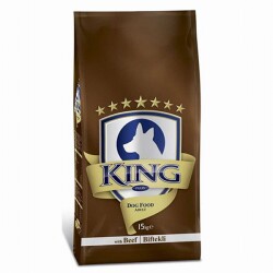 King Biftekli Yetişkin Köpek Maması 15 Kg - King