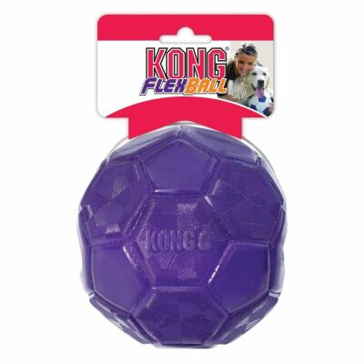 Kong Flexball Top Medium Large Irk Plastik Köpek Oyuncağı - 1