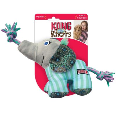 Kong Knots Carnival Elephant Fil Peluş Köpek Oyuncağı M-L - 1