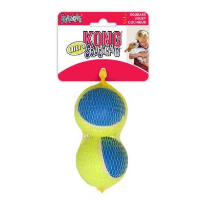 Kong Squekair Ultra Top Köpek Oyuncağı 2'li 8 Cm - 1