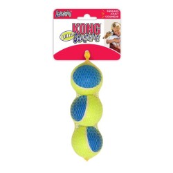 Kong Squekair Ultra Top Köpek Oyuncağı 3'lü 6,5 Cm - Kong