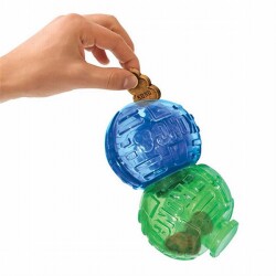 Kong Top Lock-It Ödül Köpek Oyuncağı 2'li 14 Cm - KONG