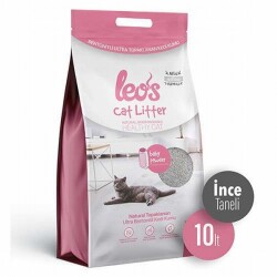 Leos Cat Litter Baby Powder Kokulu İnce Taneli Kedi Kumu 10 Lt - Leos