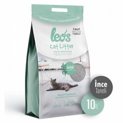 Leos Cat Litter Doğal Bentonit İnce Taneli Kedi Kumu 2x10 Lt - Leos