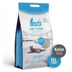 Leos Cat Litter Marsilya Sabunlu Bentonit Kalın Taneli Kedi Kumu 10 Lt - Leos