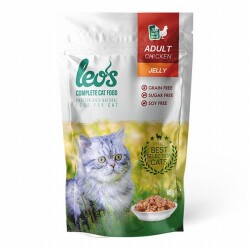 Leos Pouch Tavuklu Yetişkin Kedi Konservesi 24 Adet 85 Gr - Leos