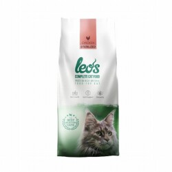 Leos Tavuklu Kısırlaştırılmış Kedi Maması 1 Kg - Leos