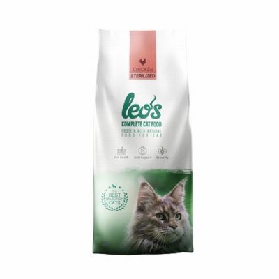 Leos Tavuklu Kısırlaştırılmış Kedi Maması 1 Kg - 1