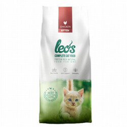 Leos Tavuklu Yavru Kedi Maması 15 Kg - Leos