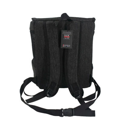 Lepus Backpack Şeffaf Kapaklı Kedi ve Köpek Taşıma Çantası Siyah 30x25x40 Cm - 2