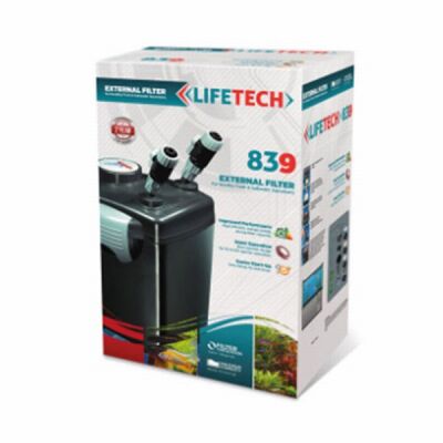 Lifetech 839 Akvaryum Dış Filtre Siyah Kova İçi Dolu 1500 L/H - 1