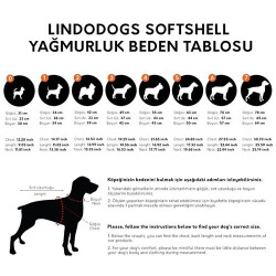 Lindodogs Aqua Black Polarlı Köpek Yağmurluğu Beden 5 - 3