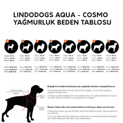 Lindodogs Aqua Kapüşonlu Köpek Yağmurluğu Beden 7 - 3