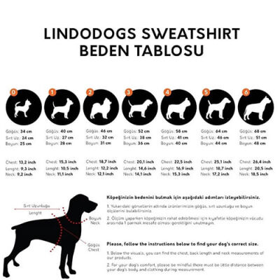 Lindodogs Army General Sweat Köpek Kıyafeti Beden 2 - 2