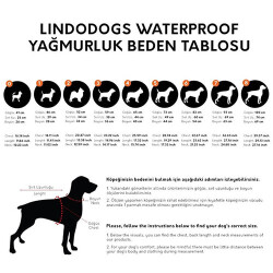 Lindodogs Ghost Polarlı Köpek Yağmurluğu Beden 1 - 2