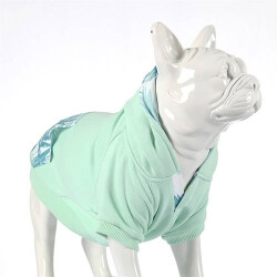 Lindodogs Mint Green Köpek Sweatshirt Beden 6 - Lindodogs