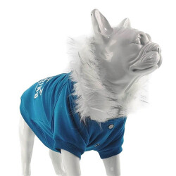 Lindodogs Mountains Mavi Sweatshirt Köpek Kıyafeti Beden 1 - Lindodogs