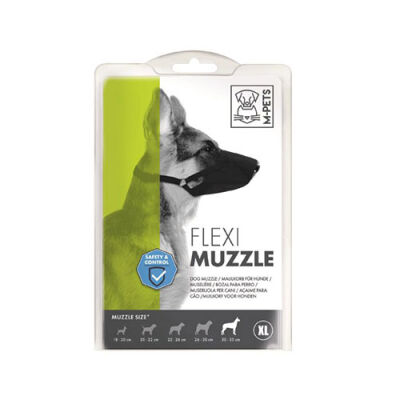 M-Pets Flexi Bez Köpek Ağızlığı XLarge 1,5x30-35 Cm - 1