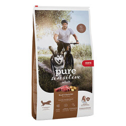 Mera Pure Sensitive Medium Maxi Sığır Etli Patatesli Tahılsız Yetişkin Köpek Maması 12,5 Kg - Mera