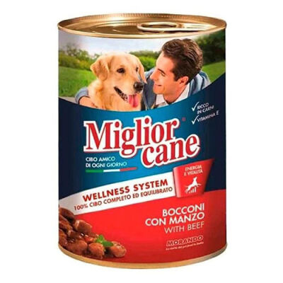 Miglior Cane Biftekli Yetişkin Köpek Konservesi 405 Gr - 1