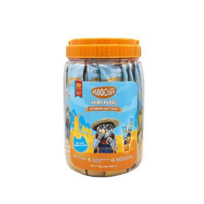 Moochie Ton Balıklı ve Peynirli Sıvı Kedi Ödül Maması 50x15 Gr - 1