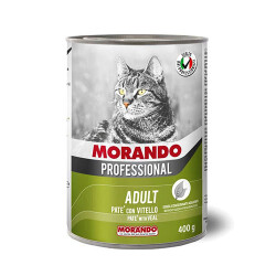 Morando Professional Pate Dana Etli Yetişkin Kedi Konservesi 12 Adet 400 Gr - Morando