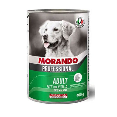 Morando Professional Pate Dana Etli Yetişkin Köpek Konservesi 12 Adet 400 Gr - 1