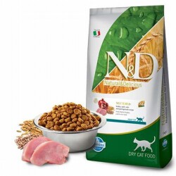 N&D Ancestral Grain Neutered Hindili Düşük Tahıllı Kısırlaştırılmış Kedi Maması 10 Kg - ND