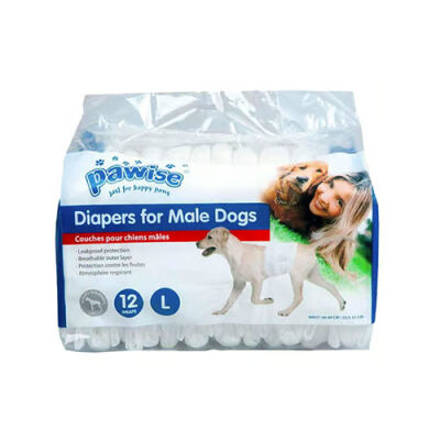 Pawise Erkek Köpek Çiş Pedi Large 12 Adet - 1