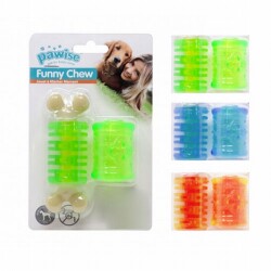 Pawise Funy Chew 2 in 1 Lastik Köpek Oyuncağı - Pawise