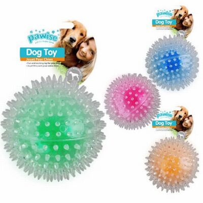 Pawise Işıklı Top Köpek Oyuncağı 12 Cm Large - 1