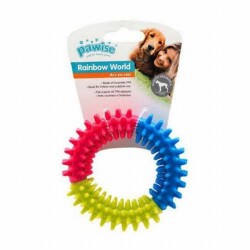 Pawise Rainbow World Coronule Termoplastik Köpek Oyuncağı - Pawise