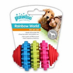 Pawise Rainbow World Dişli Köpek Oyuncağı 8 Cm - Pawise