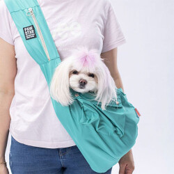 Pawstar Mint Crossbody Küçük Irk Köpek Taşıma Çantası 50x15x20 Cm - Pawstar