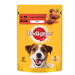 Pedigree Pouch Sığır Etli ve Tavuklu Yetişkin Köpek Konservesi 100 Gr - Pedigree