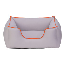 Pet Comfort Alpha Açık Gri Köpek Yatağı Small 60x50 Cm - Pet Comfort