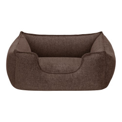 Pet Comfort Alpha Mirandus 19 Kahverengi Kedi ve Köpek Yatağı Small 60x50 Cm - Pet Comfort