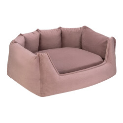 Pet Comfort Barcelona Kedi ve Köpek Yatağı Pudra Pembe 75x65 Cm - 2