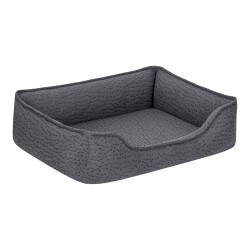 Pet Comfort Bravo Siena Ortopedik Kedi ve Köpek Yatağı Gri Small 45x55 Cm - 2