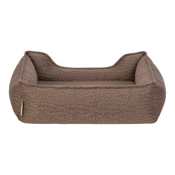 Pet Comfort Bravo Siena Ortopedik Kedi ve Köpek Yatağı Kahverengi Small 55x45 Cm - 3