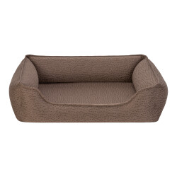 Pet Comfort Bravo Siena Ortopedik Köpek Yatağı Kahverengi Medium 60x75 Cm - Pet Comfort