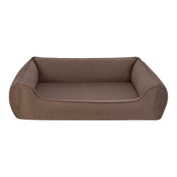 Pet Comfort Bravo Siena Ortopedik Köpek Yatağı Kahverengi XL 105x80 Cm - Pet Comfort