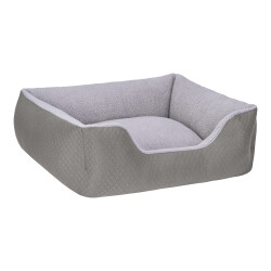 Pet Comfort Echo Köpek Yatağı Gri Peluş Medium 80x65 Cm - 2