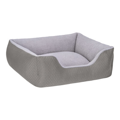 Pet Comfort Echo Köpek Yatağı Gri Peluş Medium 80x65 Cm - 2