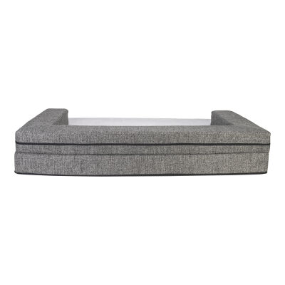 Pet Comfort Gloria Sofa Ortopedik Su Geçirmez Köpek Yatağı Antrasit 120x80x10 Cm - 2