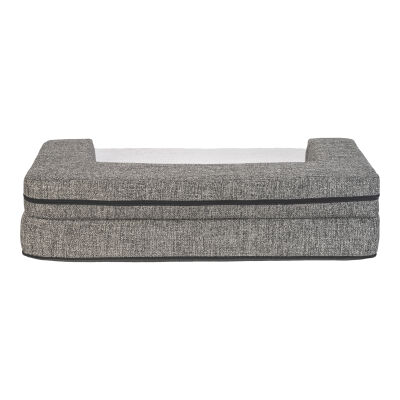 Pet Comfort Gloria Sofa Ortopedik Su Geçirmez Köpek Yatağı Antrasit 70x53x8 Cm - 3