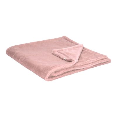 Pet Comfort Lodix Mira 03 Kedi ve Köpek Battaniyesi Toz Pembe Large 100x150 Cm - 2