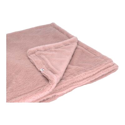 Pet Comfort Lodix Mira 03 Kedi ve Köpek Battaniyesi Toz Pembe Large 100x150 Cm - 3