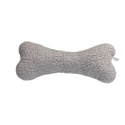 Pet Comfort Peluş Kemik Köpek Oyuncağı Gri 25 Cm - Pet Comfort