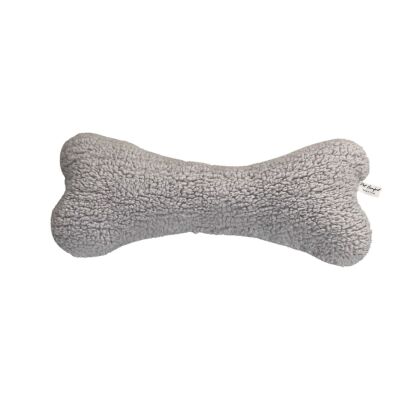 Pet Comfort Peluş Kemik Köpek Oyuncağı Gri 25 Cm - 1